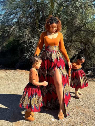 Family Mum and Daughter